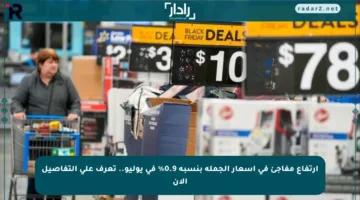 ارتفاع مفاجئ في أسعار الجملة بنسبة 0.9% في يوليو.. تعرف على التفاصيل الآن